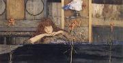 Fernand Khnopff I Lock My Door Upon Myself oil painting picture wholesale